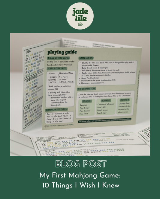 My First Mahjong Game: 10 Things I Wish I Knew