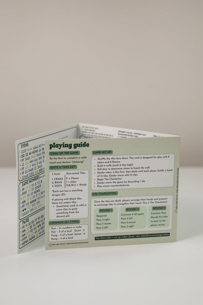 Mahjong Cards - Pack of 4
