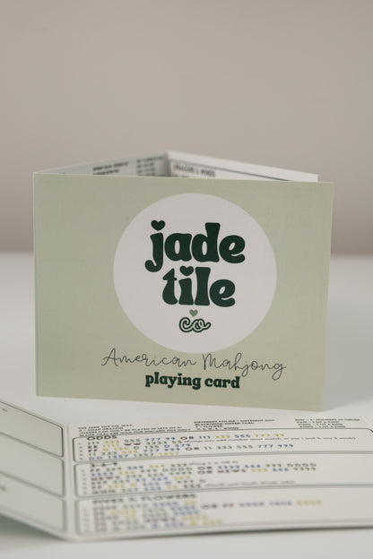 Mahjong Cards - Pack of 4