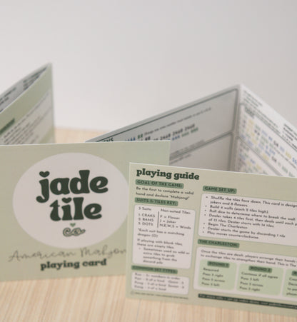 Mahjong Cards - Pack of 4